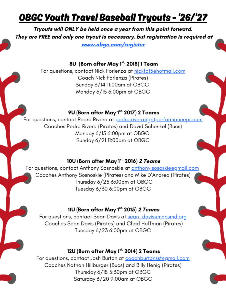 fall 26 travel baseball tryouts